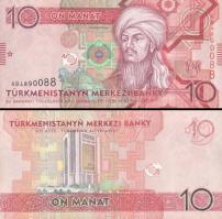 *10 Manat Turkménsko 2009, P24 UNC - Kliknutím na obrázok zatvorte -